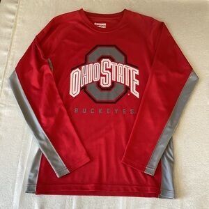 Campus Heritage Red Long Sleeve Shirt Ohio State Buckeyes NCAA
